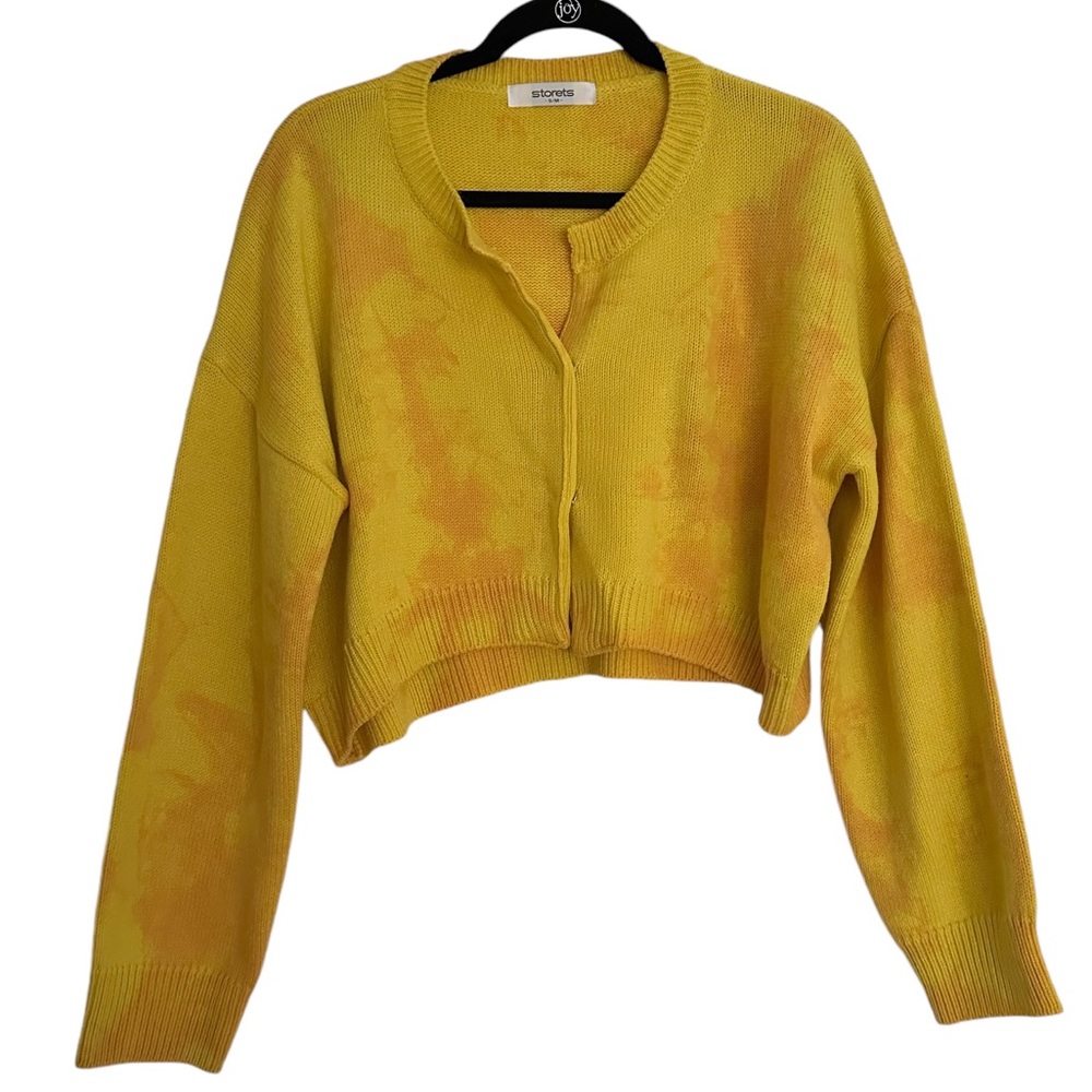 Storets Yellow And Orange Cardigan